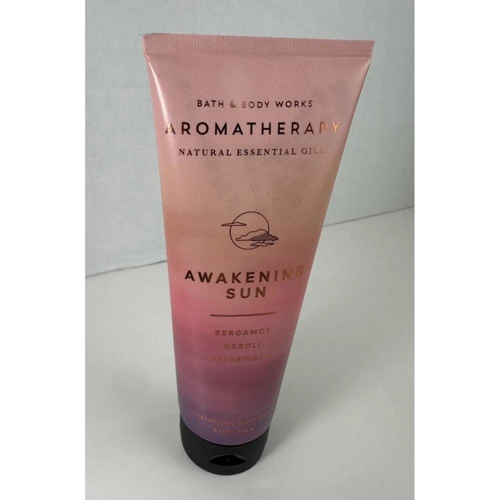 Bath & Body Works Aromatherapy Awakening Sun Moisturizing Body Cream 8 oz New - Picture 6 of 6